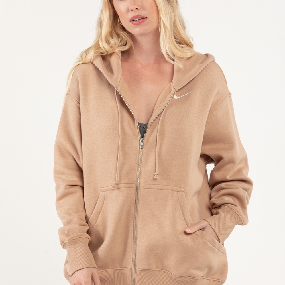 NIKE Sportswear Phoenix Fleece Womens Oversized Zip-Up Hoodie